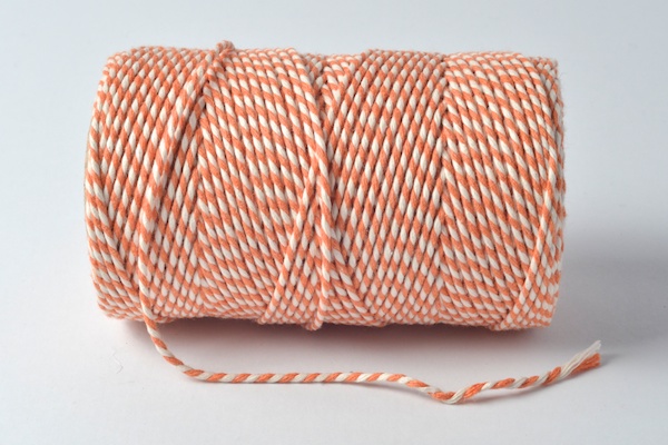 bakers twines orange and white original baker's twine range