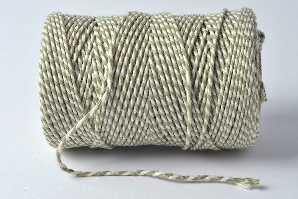  bakers twines origian sage green coloured baker's twine