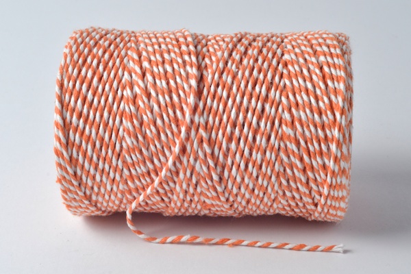 Coral Bakers Twine Apricot Colored String Coral Wedding Twine