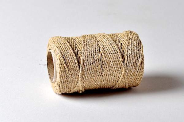 gold sparkle bakers twine ranger
