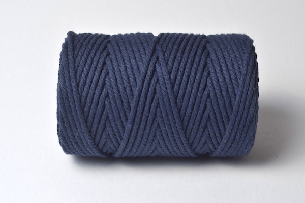navy blue thick chunkybakers twines
