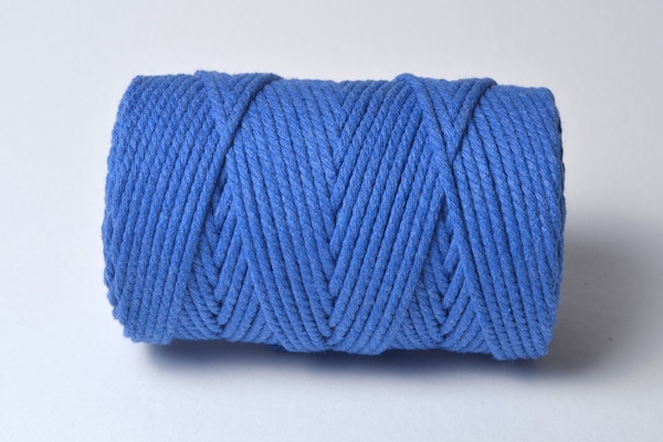 chunky thick blue solid bakers twine
