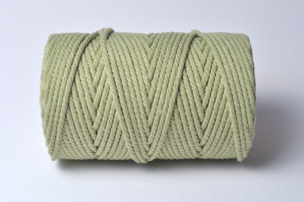 thick sage green chunky bakers twines 