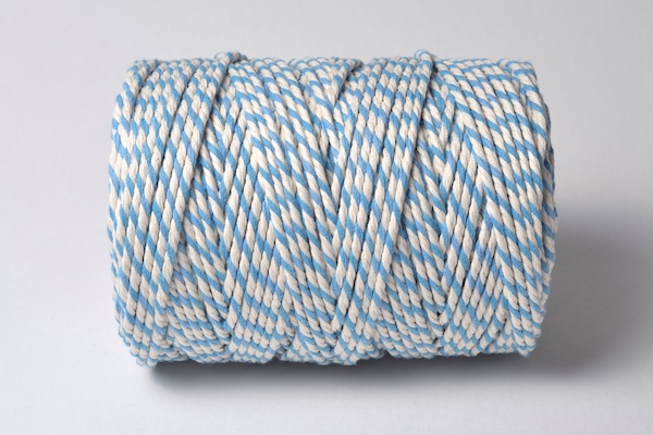 thick sky blue bakers twine from beautiful baker's twine 