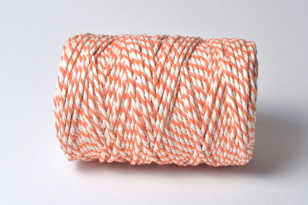 thick bakers twines tangerine orange chunky baker's twine uk