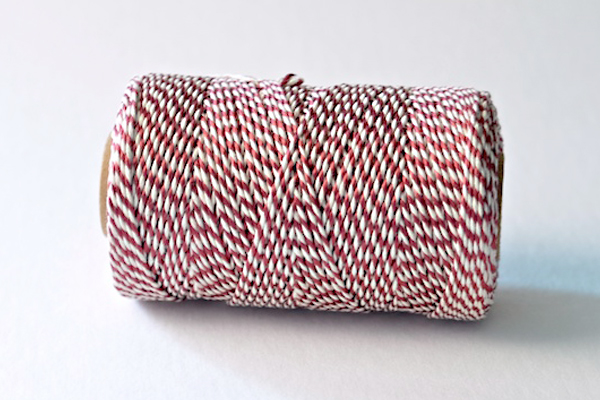 bakers twines three 3 coloured baker's twines metallic bakers twine in burgundy and white m