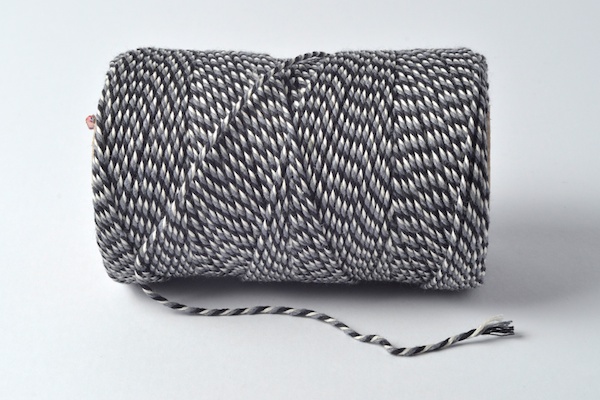 Baker's Twine White/Grey From La Croix et La Manière - Bands